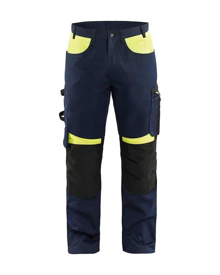 Blakläder werkbroek 1556 Bi-Colour + kniezakken