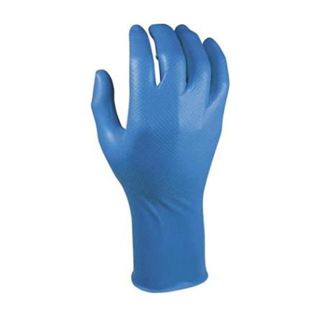 Disp.Glove Nitrile GRIPPAZ LONG 6mµ/30cm BLUE - 1x50pcs