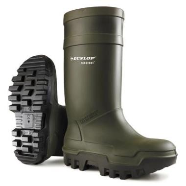 Bottes thermiques vertes Purofort -50°C S4