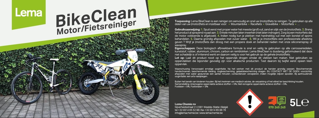 BikeClean (motor/fietsreiniger) 5L