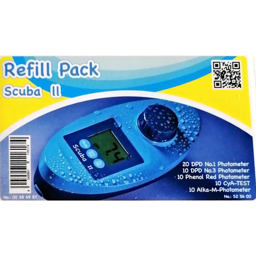 Navulling Scuba II (10 tabs)