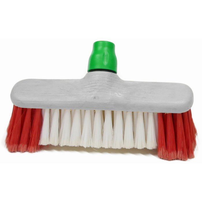 Schippersluiwagen polyester wit/rood 26cm  