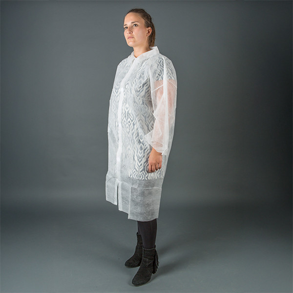 Veste visiteur PP « velcro » 20 g 1 x 50 pièces