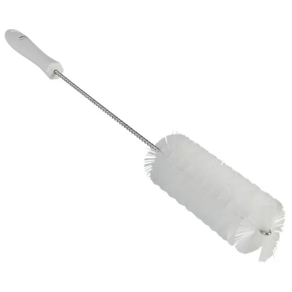 Vikan bottle/pipe brush 500x50x110 with handle - white