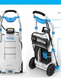 Matabi Evolution 30 LTC-S verrijdbare elektrische trolley drukspuit