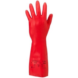 Handschoen ANSELL Solvex 37-900 rood