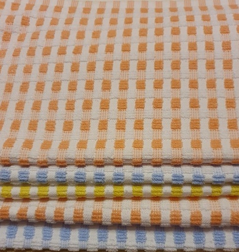 Vaatdoek ruit 33x35cm - 4st