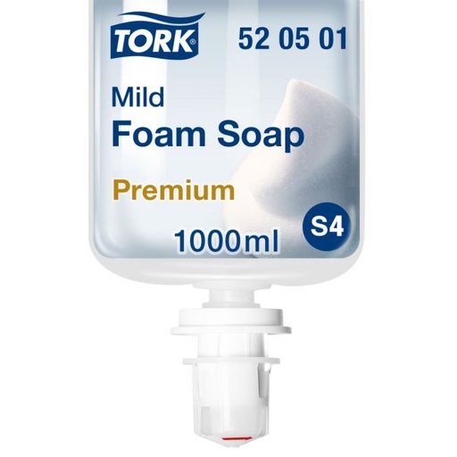 [520501] Tork Premium Soap Foam S4 Mild 6x1L