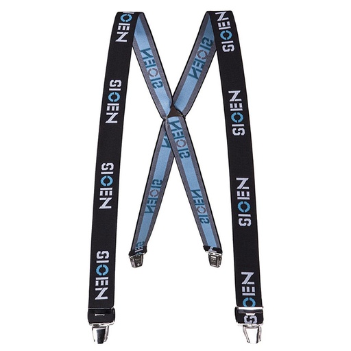 [02599] Sioen suspenders with stainless steel clips