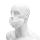 [02754] Baardmasker 10x100st  (wit)