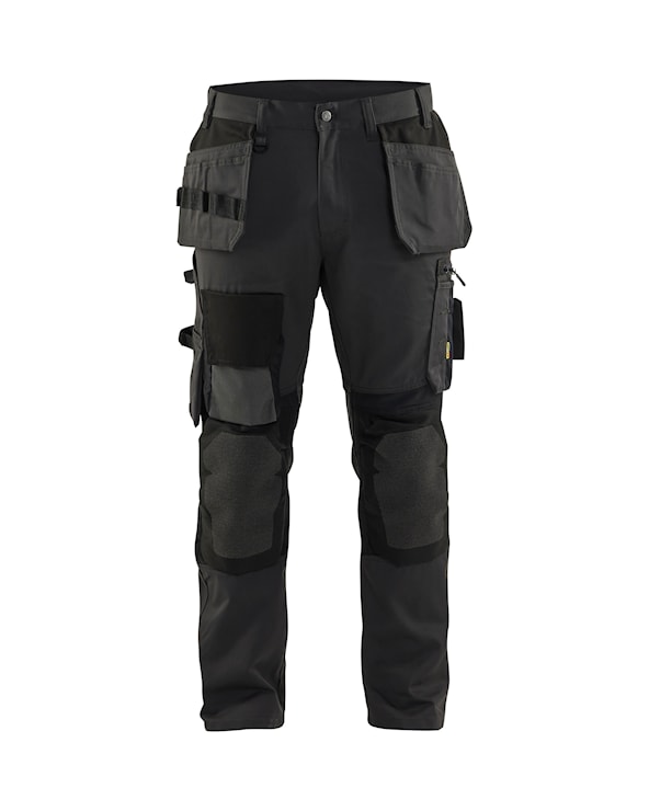 Blakläder Stretch Work Trousers with Tool Pockets 1554 - Black