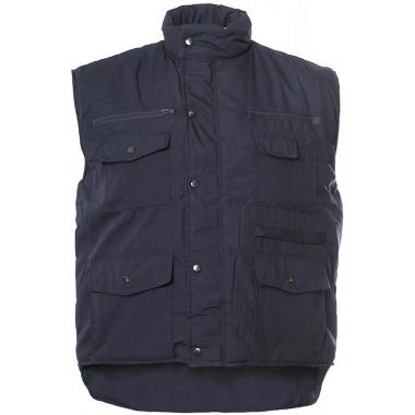 Bodywarmer Worker verlengde rug Blauw 