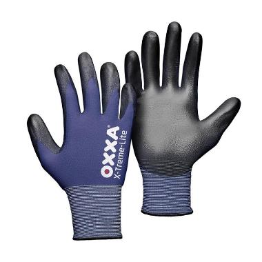 HANDSCHOEN OXXA X-TREME-LITE PU nylon blauw 