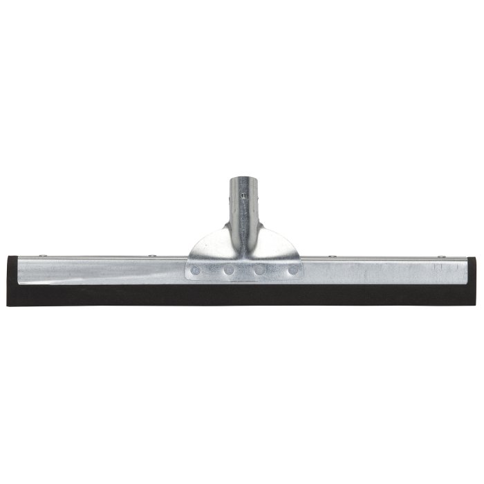 WRV metal floor wiper black with reinforced handle