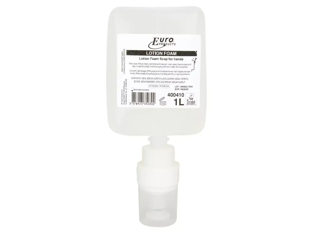 Savon mousse Euro 6 x 1000 ml