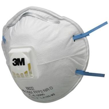 3M Fijnstofmasker 8822 FFP2S ventiel 10st