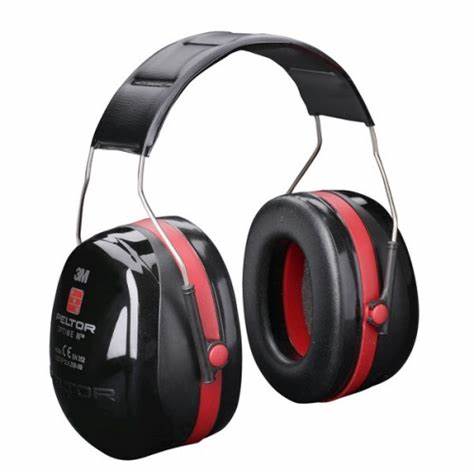 3M PELTOR OPTIME III black headband ear defenders