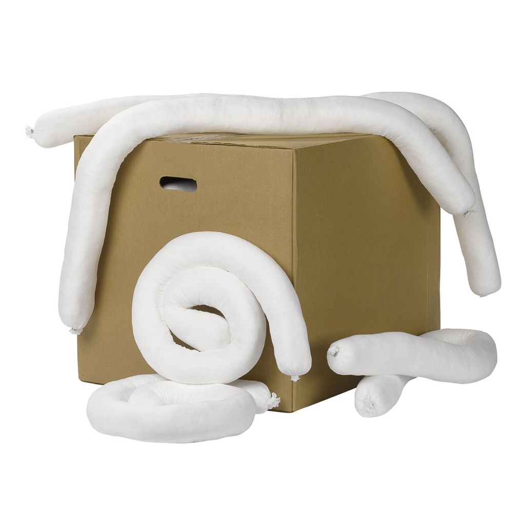 Absorbant « SNAKE » huile uniquement 8 x 120 cm - 20 pièces