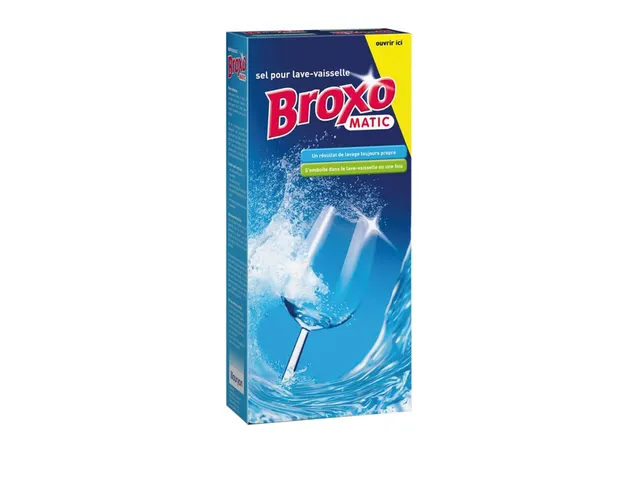 Broxomatic (sel adoucissant pour lave-vaisselle) 900 g