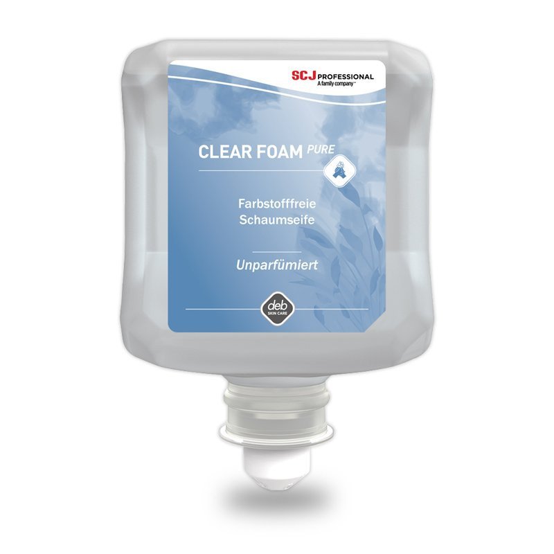 SCJ Clear FOAM PURE (savon pour les mains sans parfum) 1L