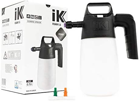 Druksproeier IK Foam 1.5 - 0,75L schuimventiel