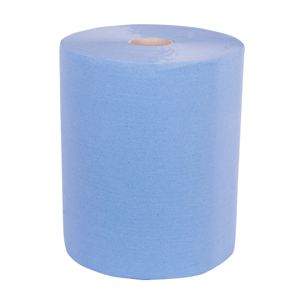 Poetsrol Maxi Blauw 2-laags - 2r x37cm 1000vel
