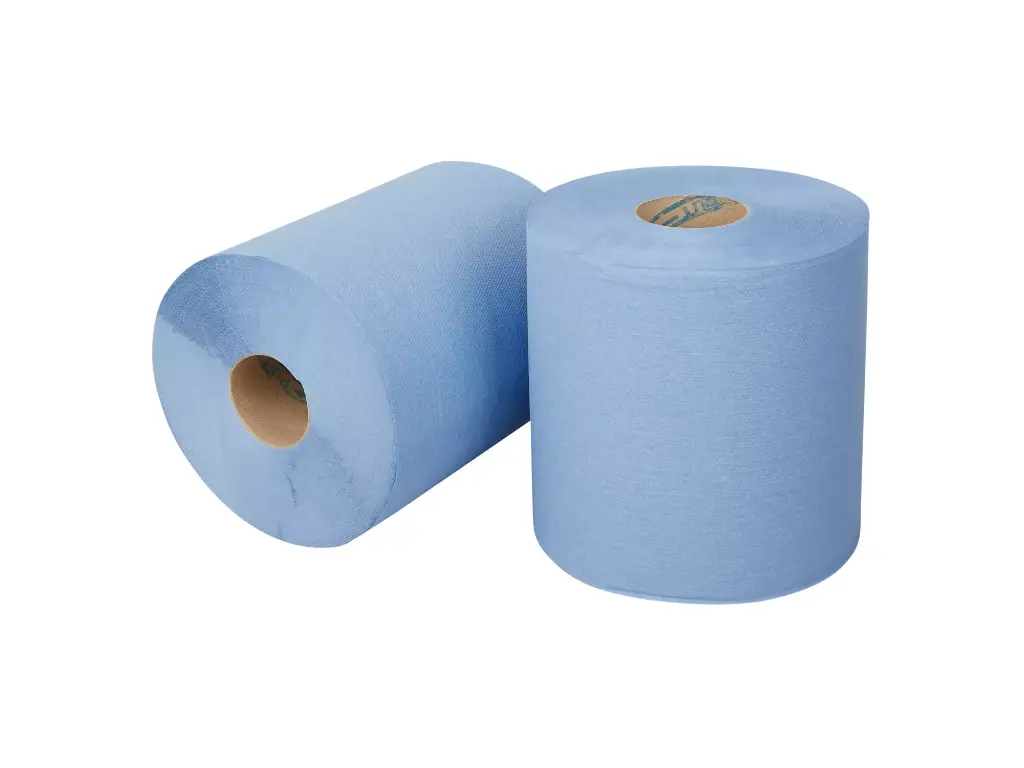 Poetsrol MIDI blauw 2L -  6rollen/colli