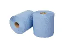 [01015] Midi paper towel roll blue 2L - 6 rolls/pack