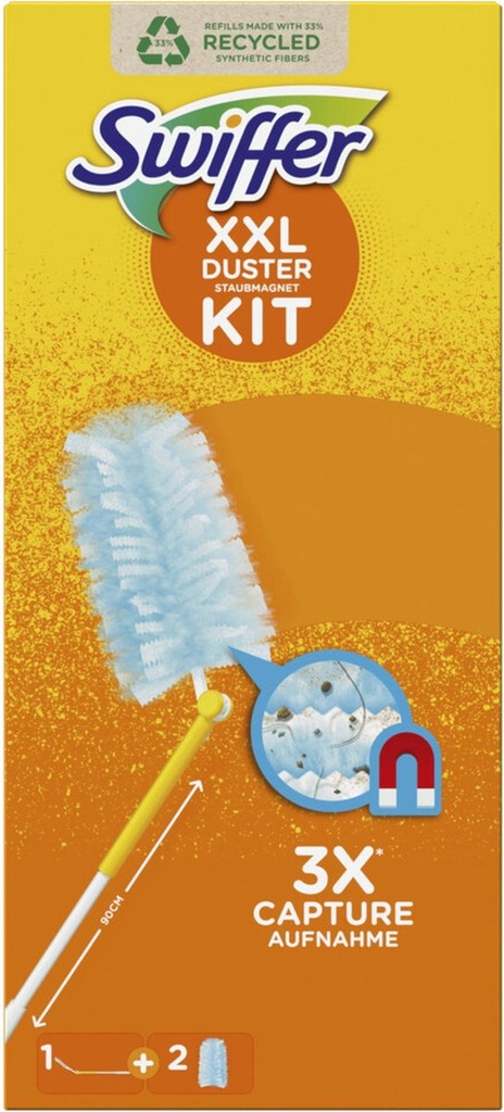 Swiffer Duster XXL Starterkit + 2 stoffers 8st