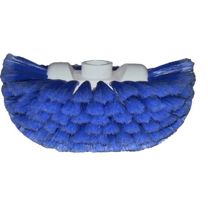 Tankborstel RILSAN zacht gepluimd - blauw