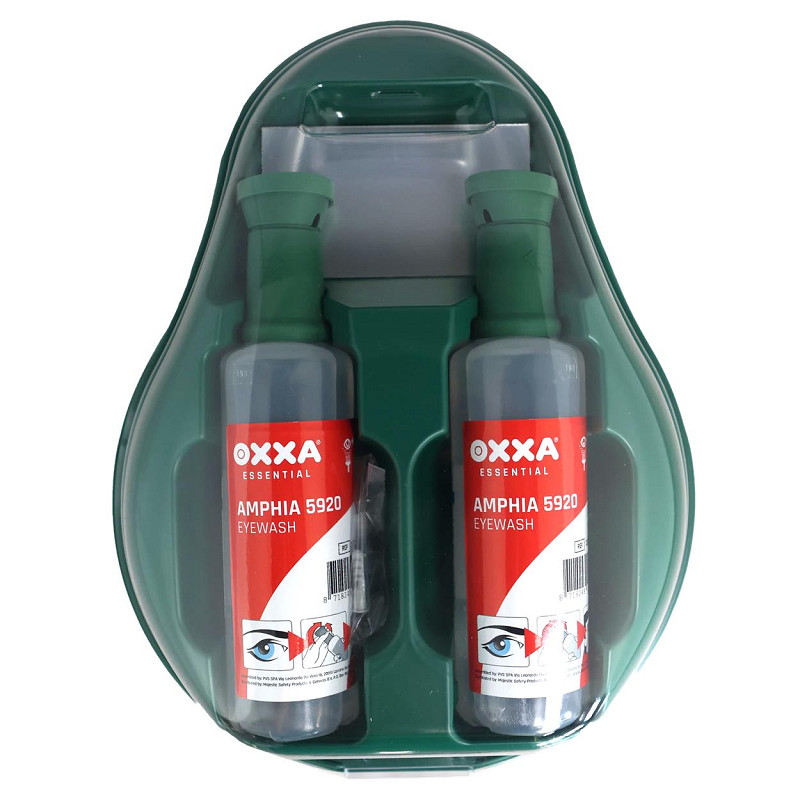 Support mural + 2 flacons de solution oculaire 500 ml