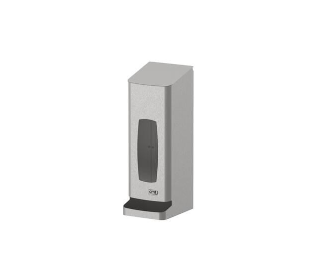 Stainless steel wall holder for disposables 40x14x13.5cm