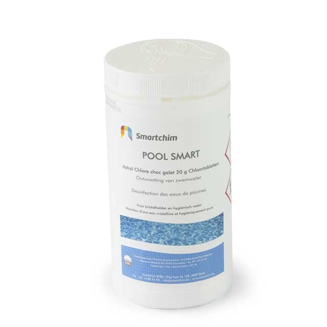 Poolsmart Chloortablet 20gr - 1kg