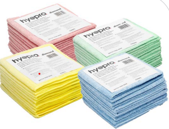 Microfiber cloth Diamond 40x40cm 330gr - 1x10 pcs