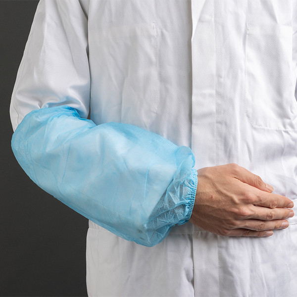 Overmouw PE blauw 40x20cm 20mµ 10x200st