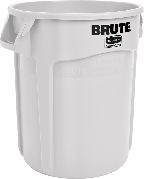 Rubbermaid ronde container met handvat BRUTE