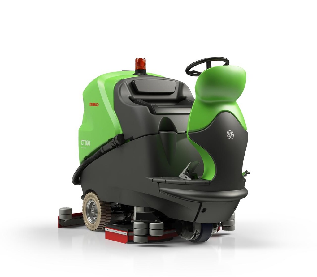 Dibo CT160-BT75R Sweep - Scrubber-dryer - incl. charger + 6 batteries