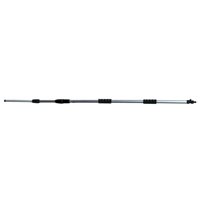Aluminum telescopic pole with water supply
