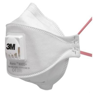 [01657] 3M Fijnstofmasker 9332 FFP3S +ventiel 10st