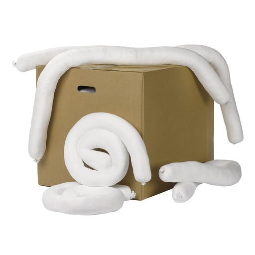 [02552] Absorbant « SNAKE » huile uniquement 8 x 120 cm - 20 pièces