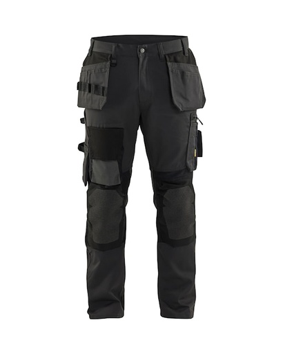 Blakläder Stretch Work Trousers with Tool Pockets 1554 - Black