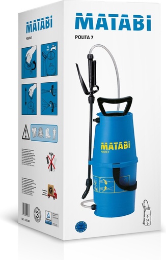 [00361] Druksproeier Polita 7 - 5 Liter
