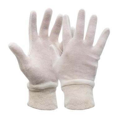 [02330] Handschoen interlock katoen + manchet 280g (12pr)