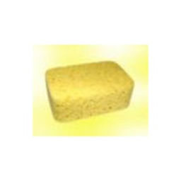 [01263] Huishoudspons geel klein 15x10x5cm
