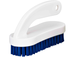 Nail brush with handle