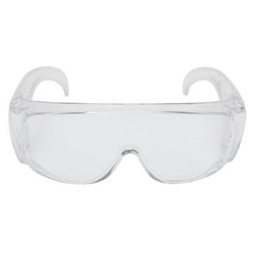 [00091] Overzetbril + zijkapjes blank