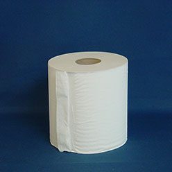 [01014] Poetsrol MIDI wit 1L 6rollen/colli recycled