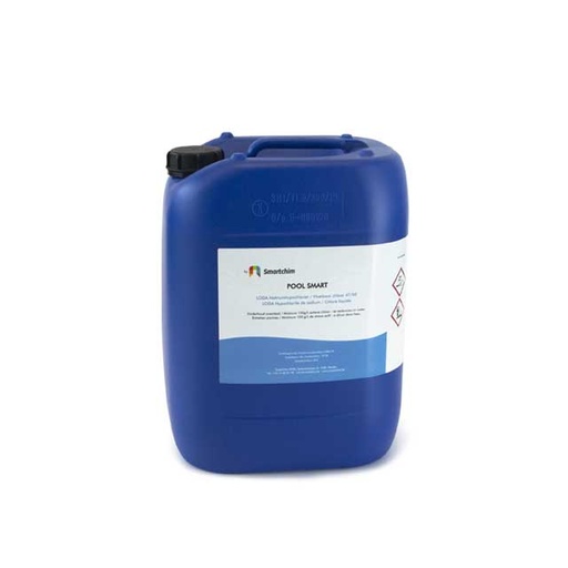 [00205] Poolsmart vloeibaar chloor 47/50 - 20L