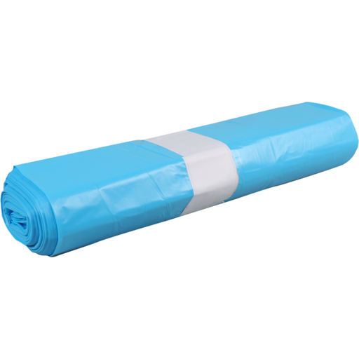 [01553] Vuilniszak 90x110 LDPE T70 170L 10x10st - BLAUW