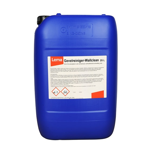 [00203] WALLCLEAN Nettoyant professionnel puissant pour façades - 25 L